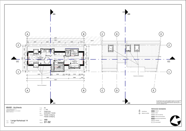 Floorplan - Lange Kerkstraat 14B, 1621 EG Hoorn